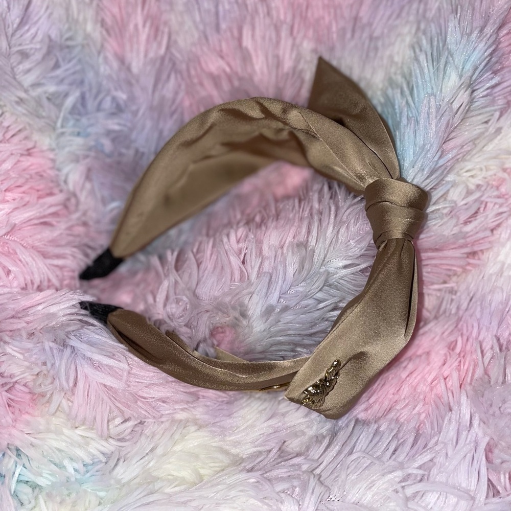 Knotted Gold  bee Headband‎ Twist Headband